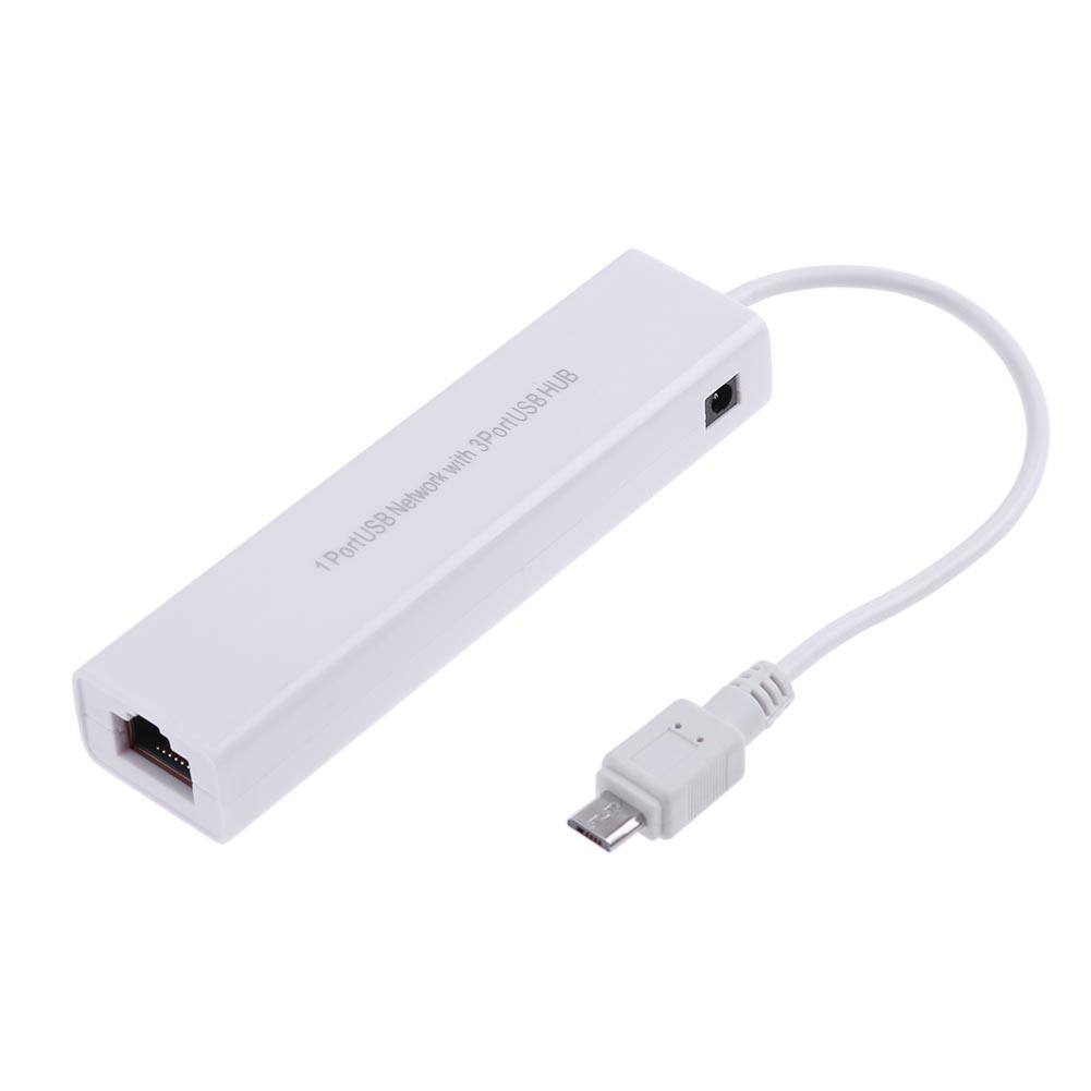 Laptop Accessories Hub - OTG 3 Port USB 2.0 HUB