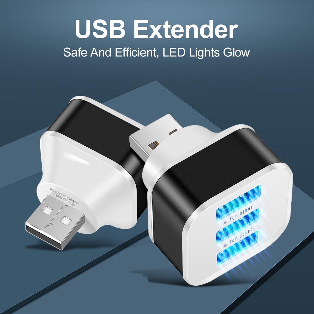 3 Port USB Slots Adaptor USB 3 - огляд і ціна Laptop Electronics Accessories