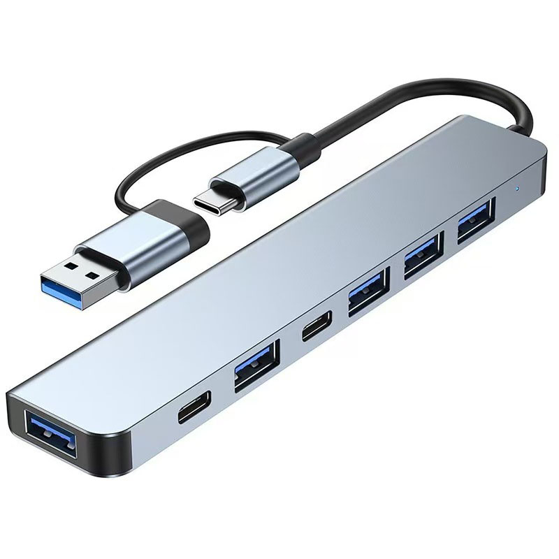 5/7/8 Ports USB A C Hub Concen - огляд і ціна Laptop Accessories Hub