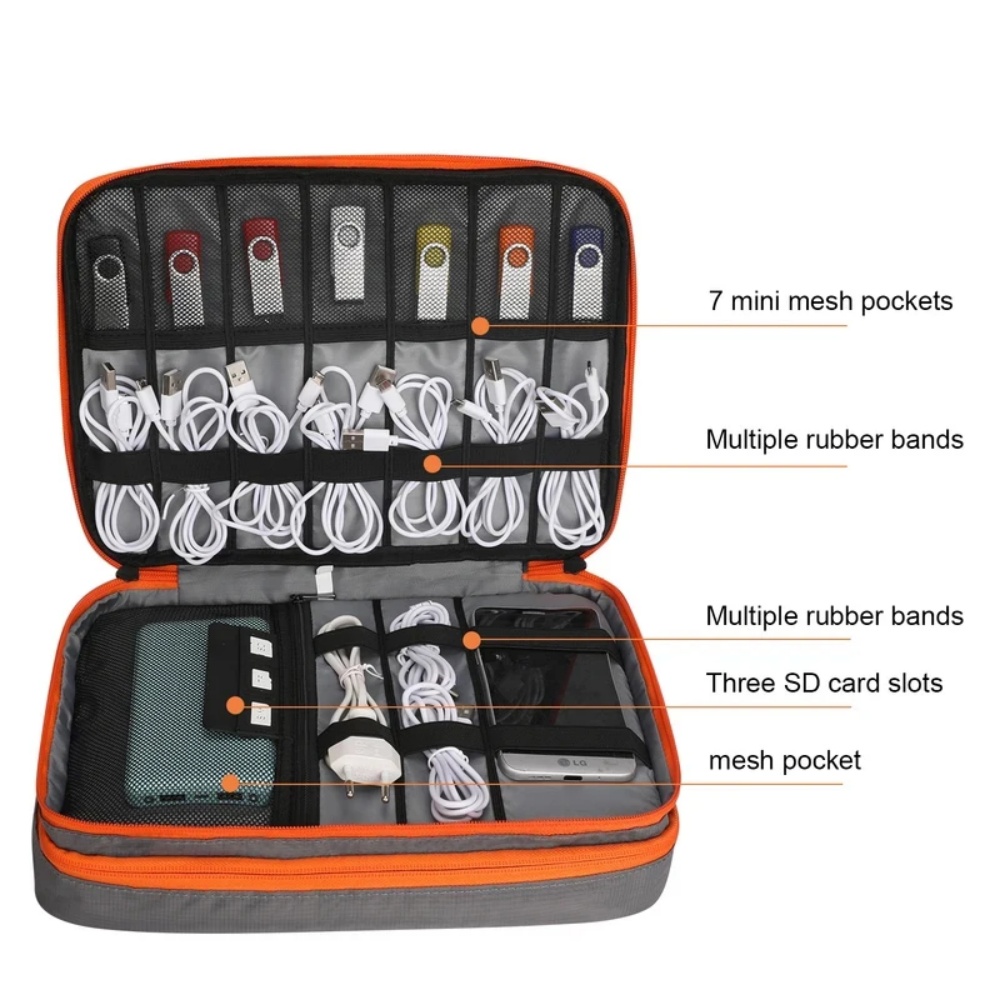 Double Layers Large Capacity T - огляд і ціна Laptop Electronics Accessories