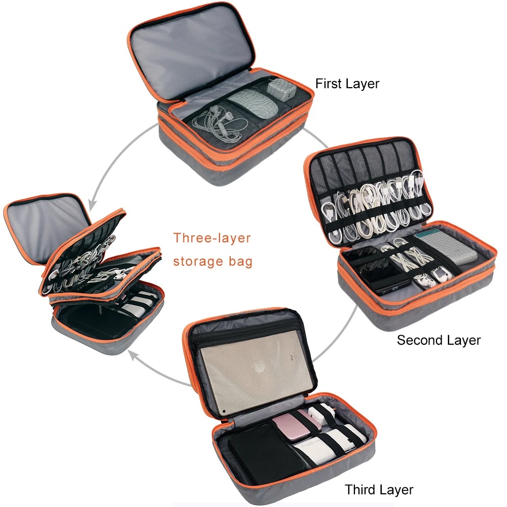 Double Layers Large Capacity T - огляд і ціна Laptop Electronics Accessories
