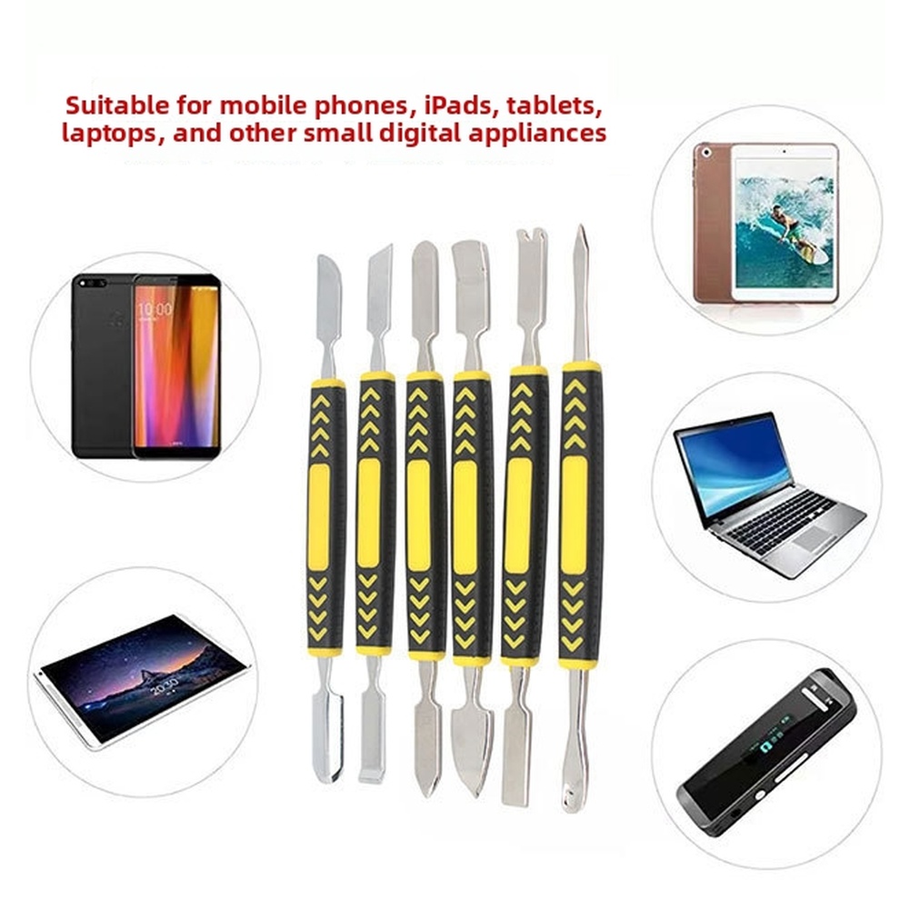 6PCS Pry Bar Set With Non-Slip - огляд і ціна Laptop Open Accessories