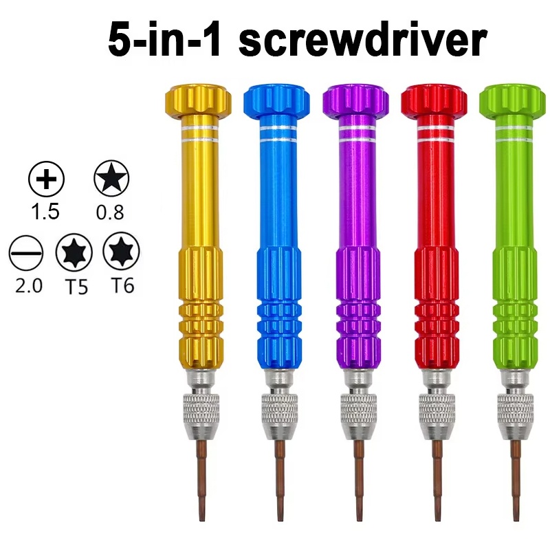 5 In 1 Screwdriver Repair Kit  - огляд і ціна Laptop Open Accessories
