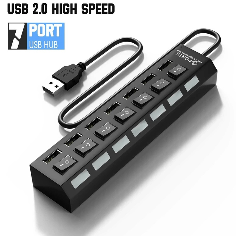 7 In 1 USB 3.0 Hub Multi USB S - огляд і ціна Laptop Accessories Hub