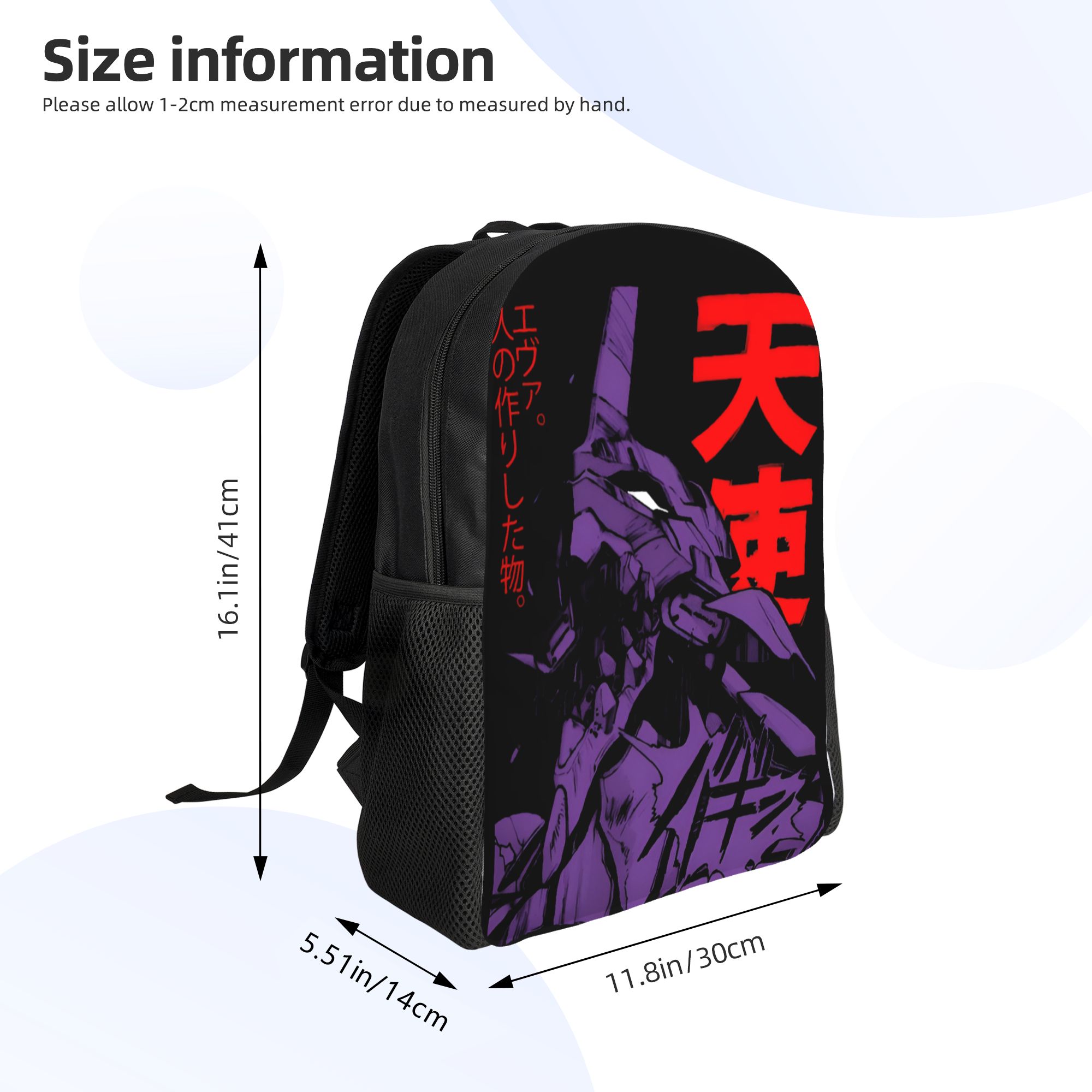 Custom E-Evangelions Backpack  - огляд і ціна Laptop Accessories Bag For Men