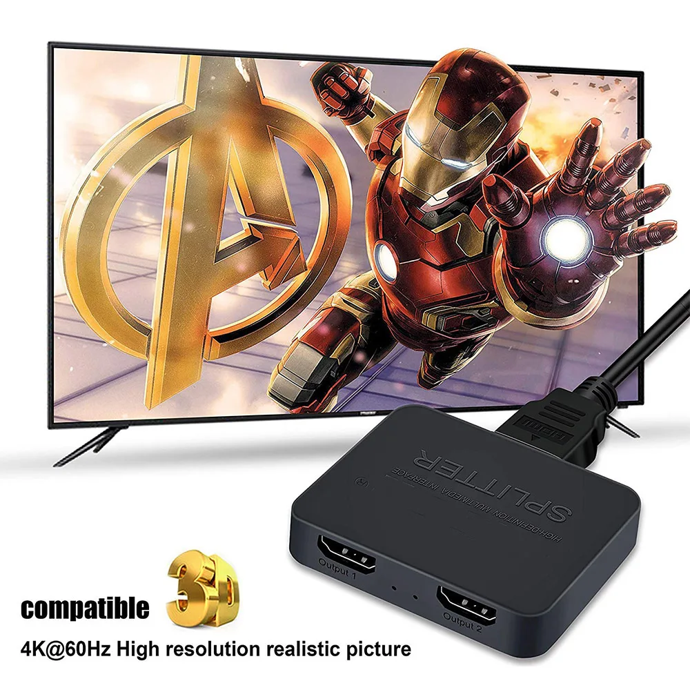 1-in-2-Out 4K Switch Video HDM - огляд і ціна Laptop Accessories Display