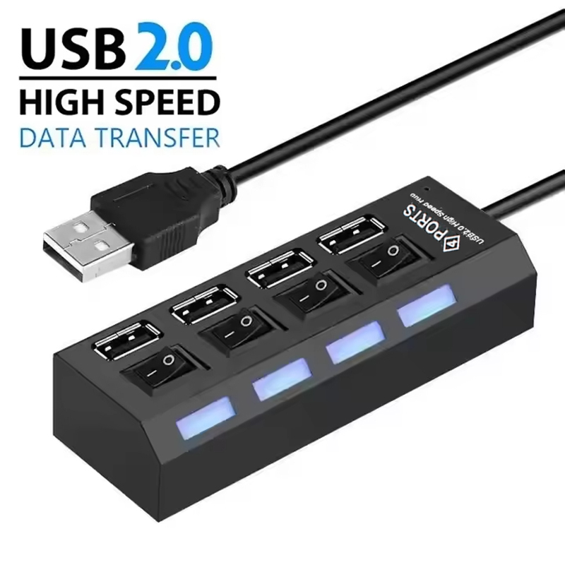 4-Ports USB 2.0 Hub Extension  - огляд і ціна Laptop Accessories Hub