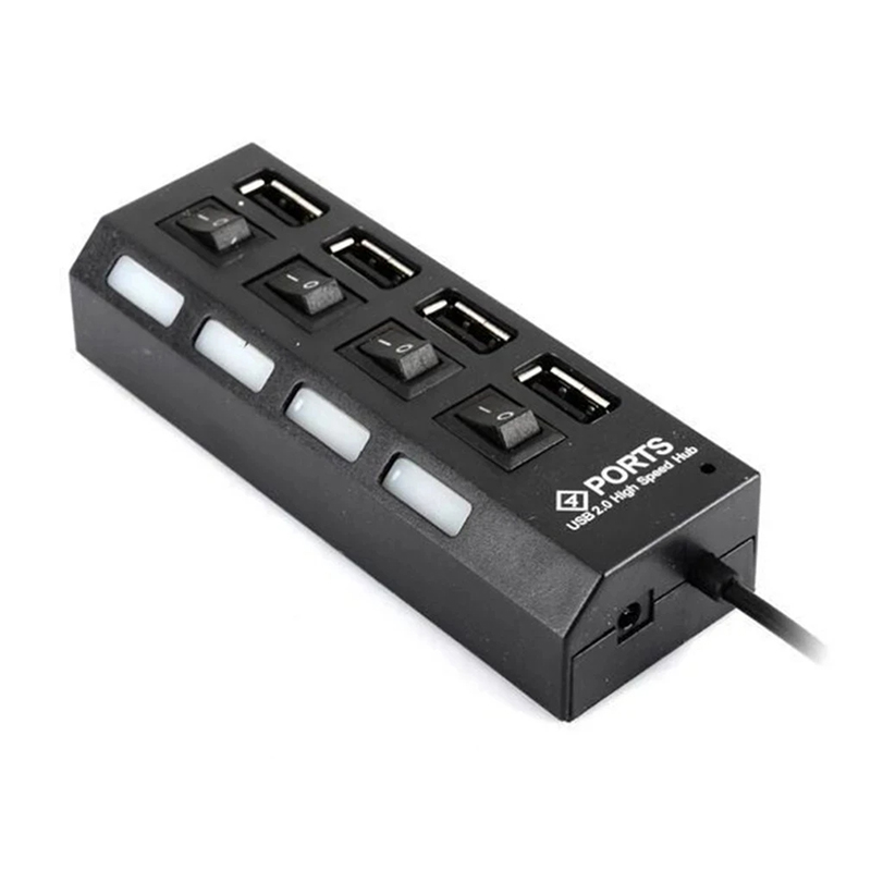 4-Ports USB 2.0 Hub Extension  - огляд і ціна Laptop Accessories Hub