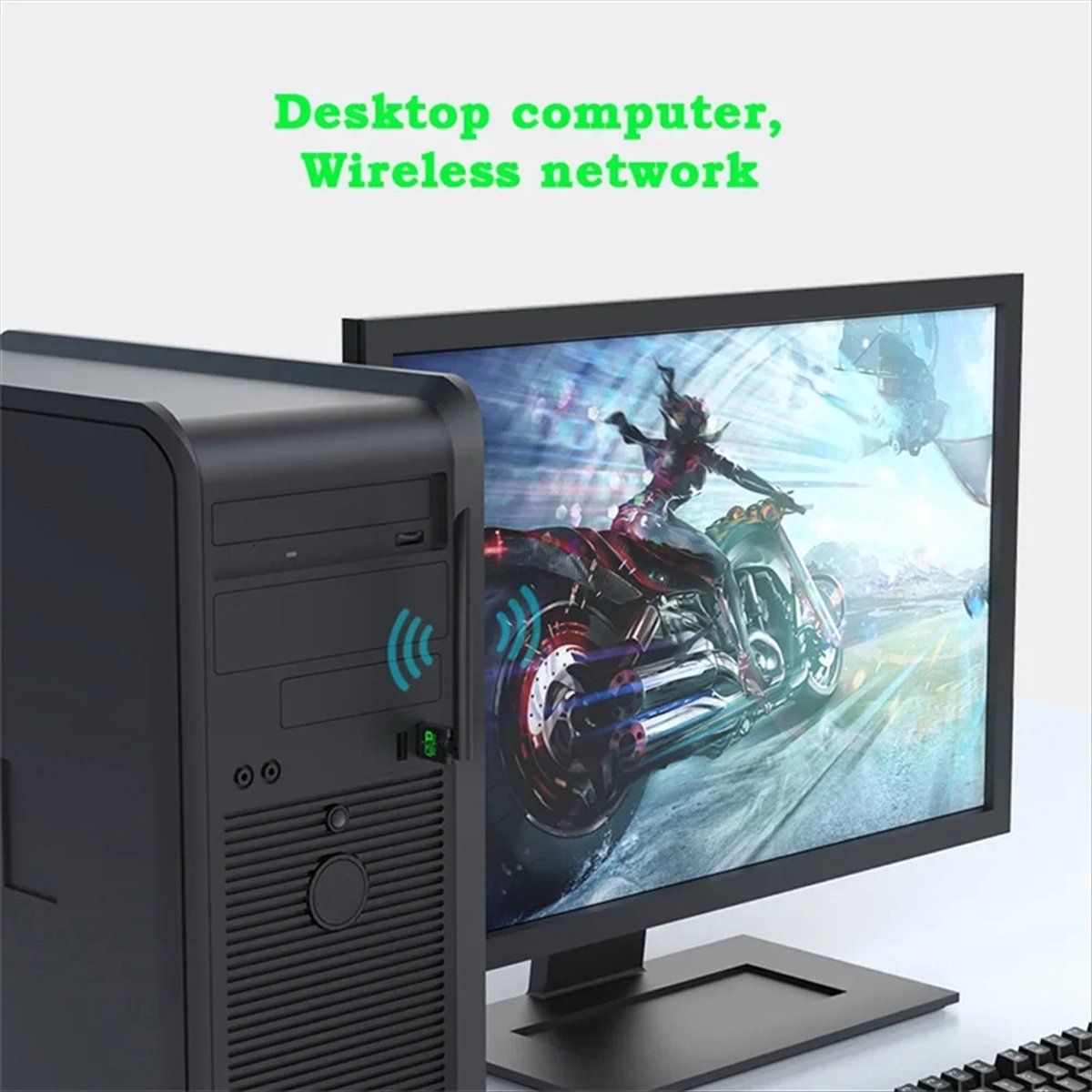 #40F (Black)150Mbps USB Wifi A - огляд і ціна Laptop Electronics Accessories
