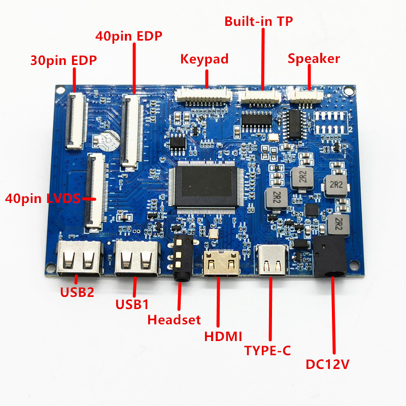 10.1-15.6inch 40pin LVDS HDMI  - огляд і ціна Laptop Accessories Display