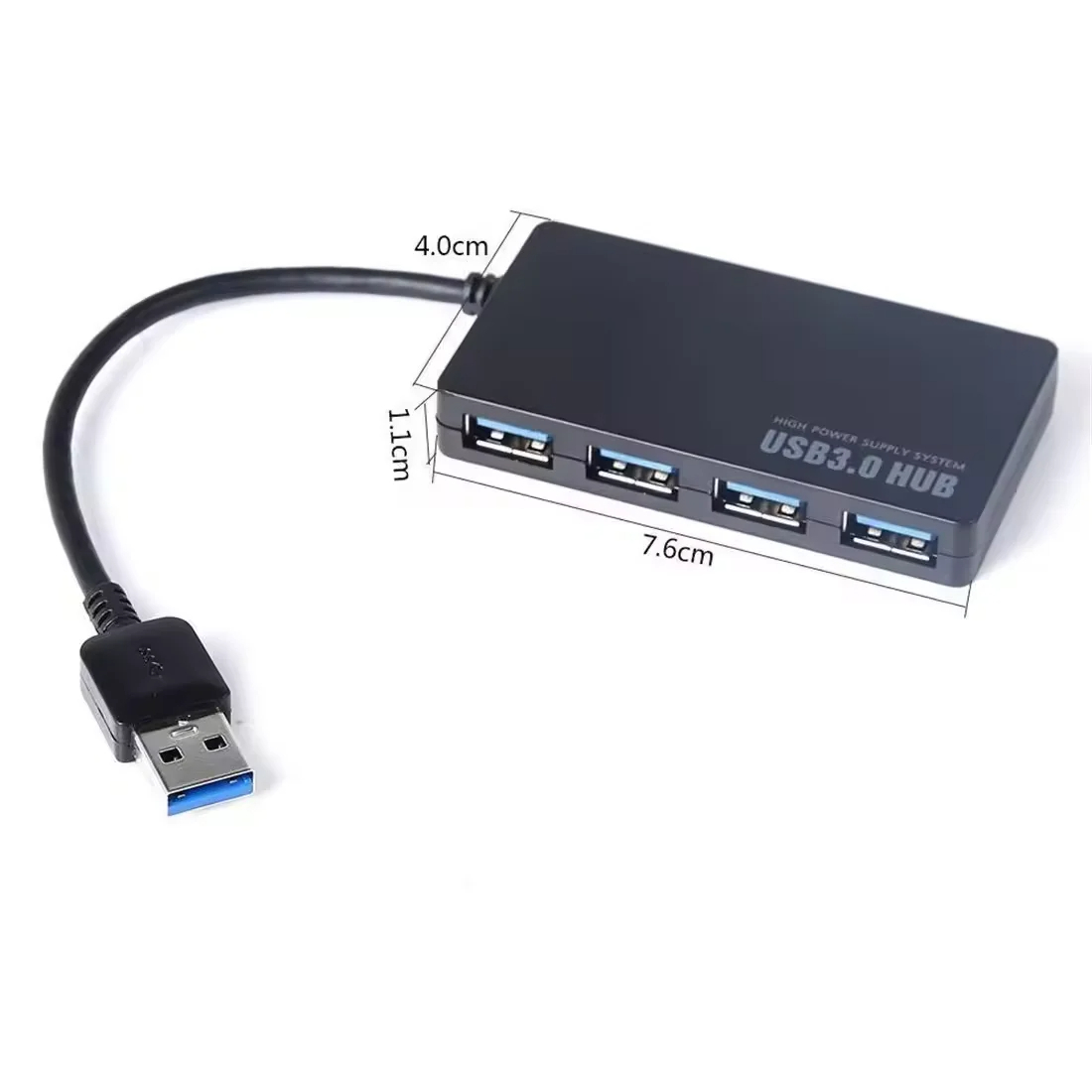 High-Speed USB 2.0 Hub 4-Port  - огляд і ціна Laptop Accessories Hub
