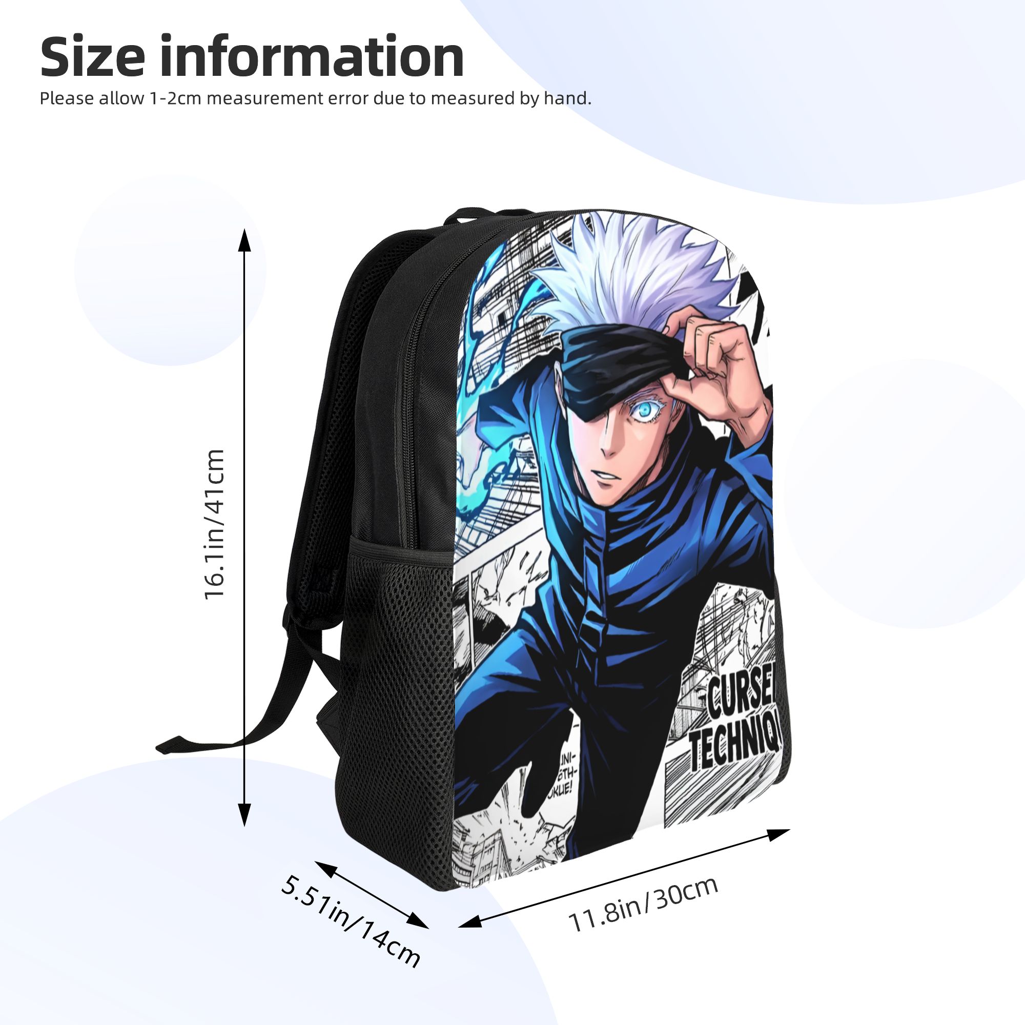 J-Jujutsus K-Kaisens Travel Ba - огляд і ціна Laptop Accessories Bag For Men