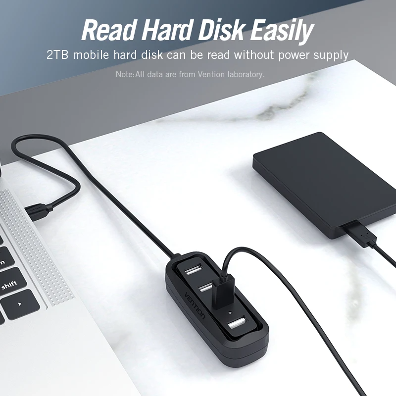 Vention USB 2.0 HUB 4 Port wit - огляд і ціна Laptop Electronics Accessories