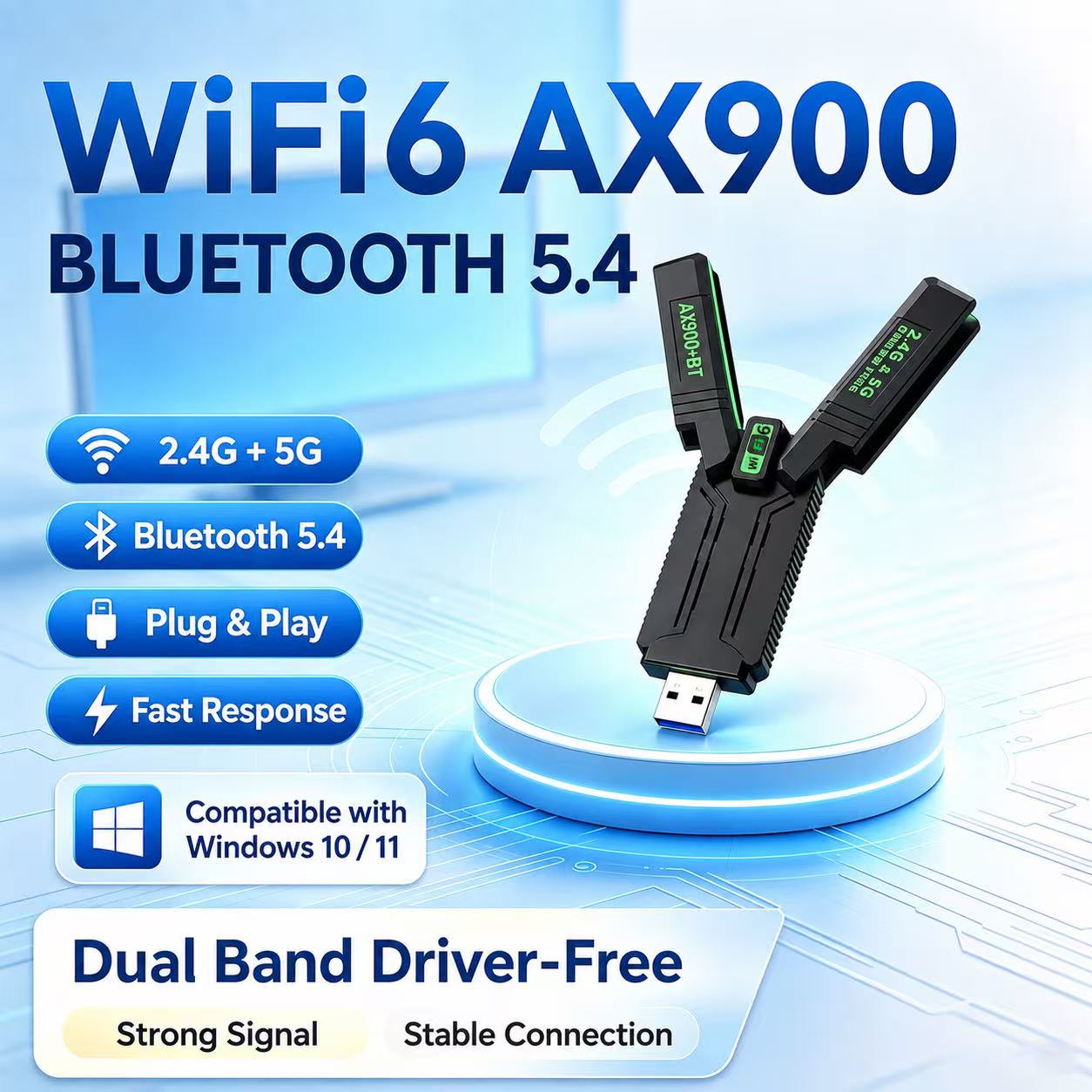 Dual Band Gigabit USB Wireless - огляд і ціна Laptop Electronics Accessories