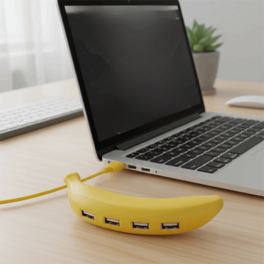 Portable Design Banana USB Hub - огляд і ціна Laptop Accessories Hub