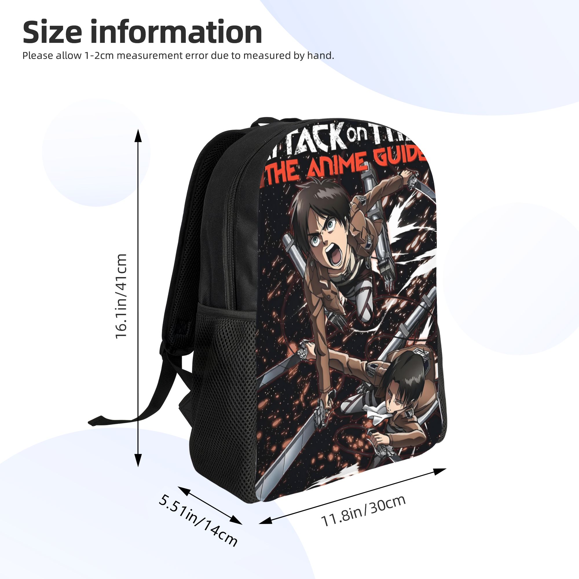 Attacks on Titans Travel Backp - огляд і ціна Laptop Accessories Bag For Men