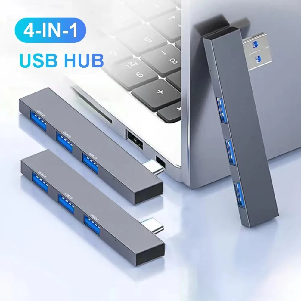 Multi USB Splitter OTG Adapter - огляд і ціна Laptop Accessories Hub