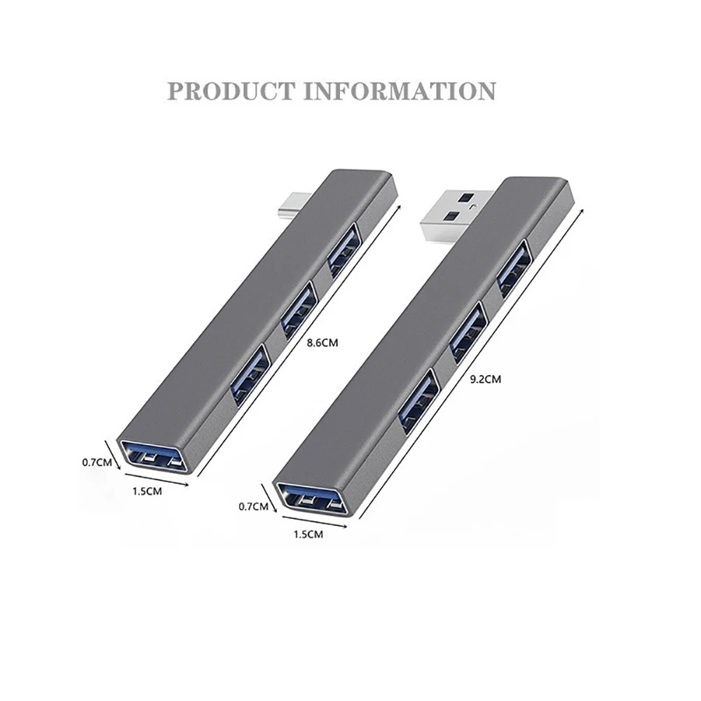 Multi USB Splitter OTG Adapter - огляд і ціна Laptop Accessories Hub
