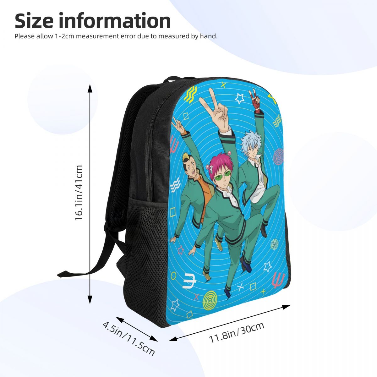 Personalized S-Saikies K Manga - огляд і ціна Laptop Accessories Bag For Men