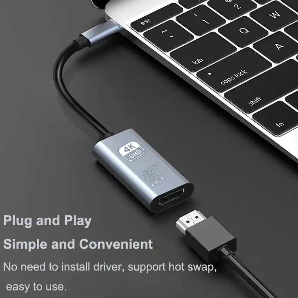 8K USB C to HDMI Adapter 4K 12 - огляд і ціна Laptop Accessories Hub