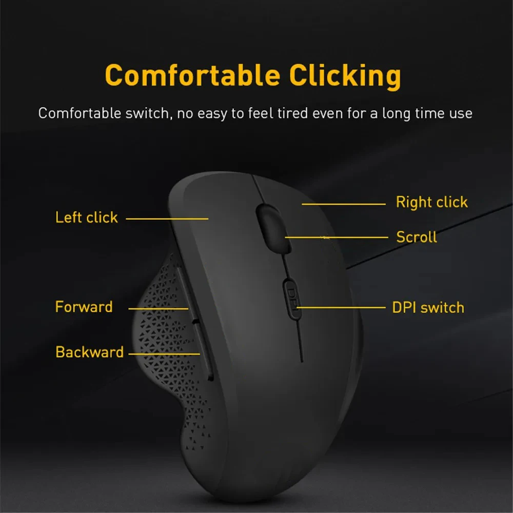 Wireless Mouse Rechargeable Bl - огляд і ціна Laptop Electronics Accessories