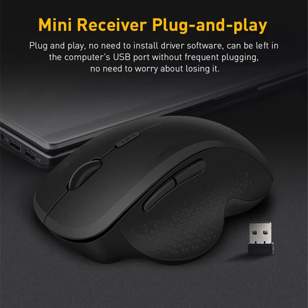 Wireless Mouse Rechargeable Bl - огляд і ціна Laptop Electronics Accessories
