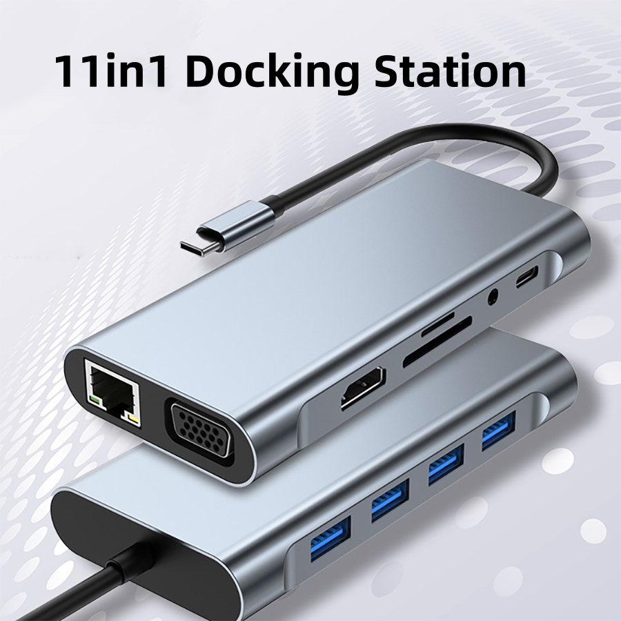 11-in-1 USB C Hub Thunderbolt  - огляд і ціна Laptop Accessories Hub